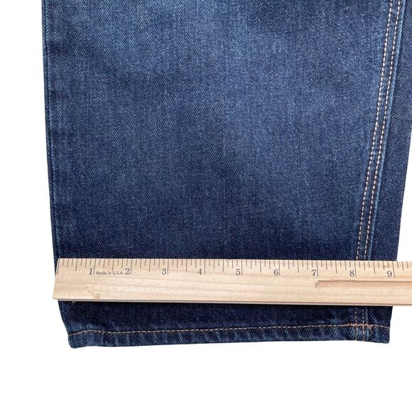 Old Navy Capri Jeans Plus 22 Secret Slim Dark Wash Button Fly High Rise Slouchy - Picture 11 of 12